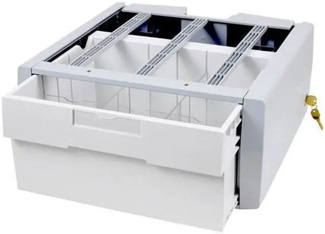 Alt view image 13 of 16 - Ergotron 97-974 Sv43/44 Supplemental Single Tall Drawer.Attaches Under A Carts Primary