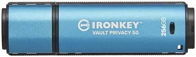Alt view image 10 of 14 - Kingston IronKey Vault Privacy 50 256GB Encrypted USB Thumbdrive IKVP50/256GB