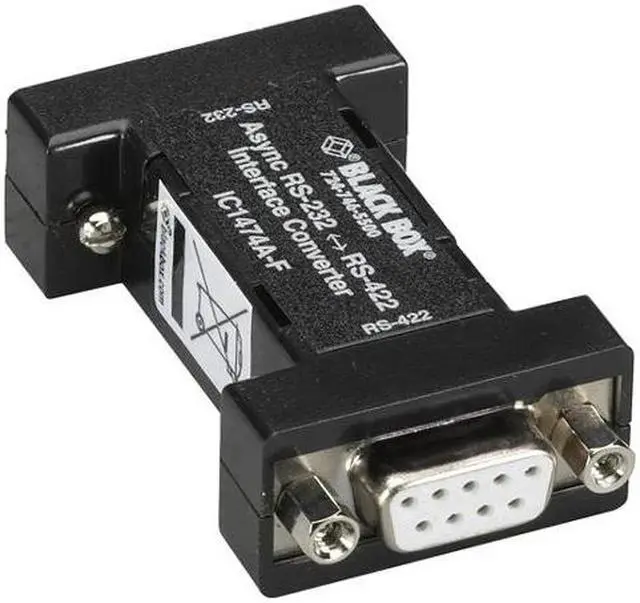 Alt view image 10 of 10 - Black Box Async Rs232 To Rs-422 Interface Bidirect