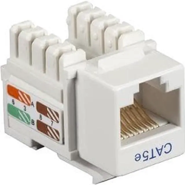 Alt view image 5 of 6 - Black Box CAT5e Value Line Keystone Jack White