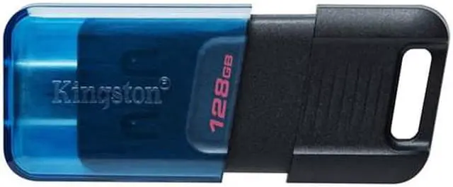 Alt view image 2 of 15 - Kingston DataTraveler 80 M 128GB USB 3.2 Gen 1 Type C Flash Drive DT80M128GB
