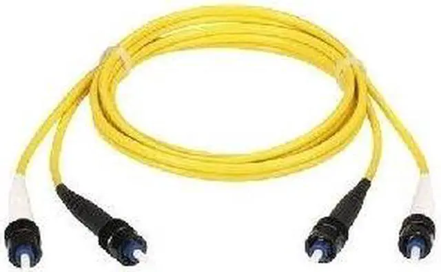 Alt view image 6 of 7 - Single-Mode 9-Micron Duplex Fiber Optic Cable LC-LC PVC 2-m 6.5-ft.