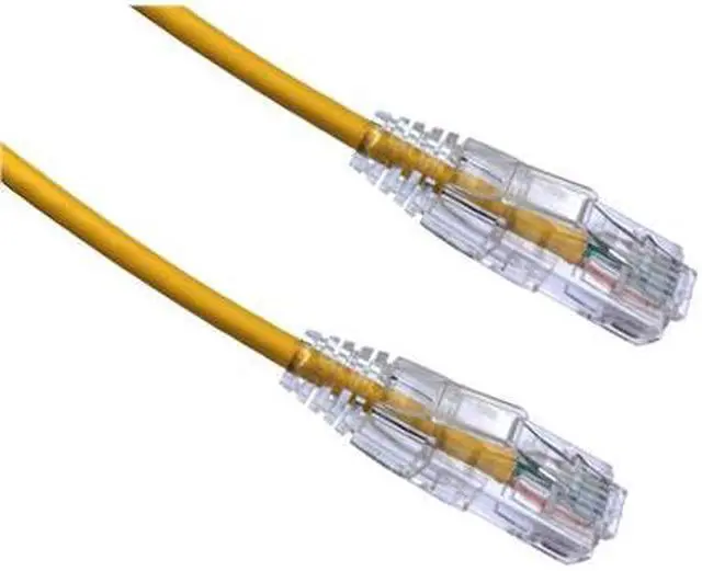 Alt view image 5 of 5 - Axiom C6BFSB-Y1-AX 1Ft Cat6 Cbl Bendnflex Patch 550Mhz Ylw