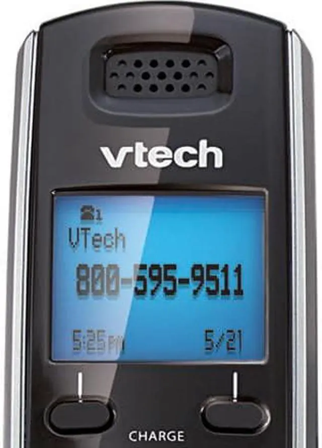 Alt view image 11 of 12 - vtech ds6151-2 2 handset 2-line cordless phone system for home or small business with digital answering system & mailbox on eac