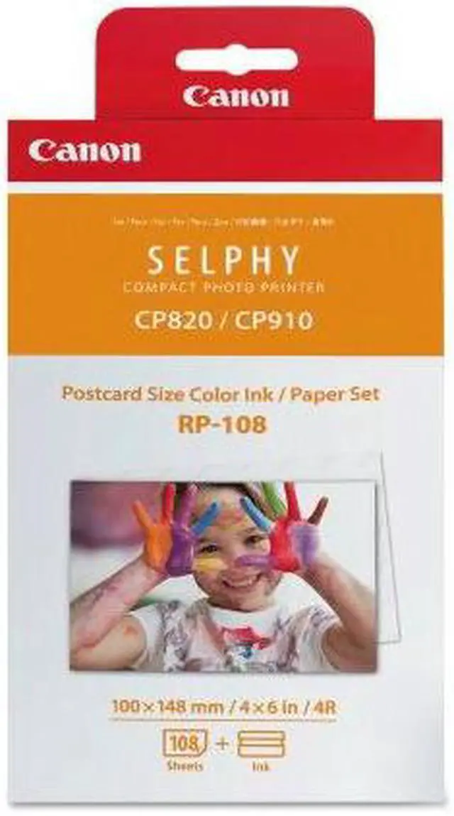 Alt view image 11 of 17 - Canon 8568B001 RP-108 High-Capacity Color Ink/Paper Set