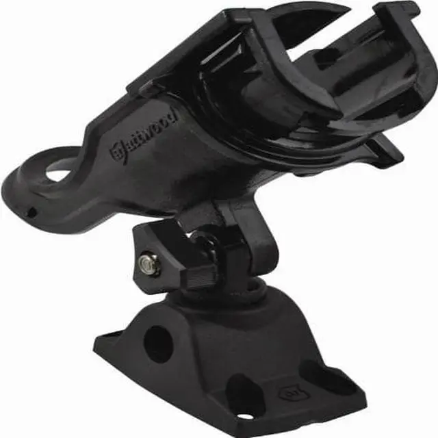 Alt view image 5 of 9 - ATTWOOD HEAVY DUTY ADJUSTABLE ROD HOLDER WITH FLUSH MOUNT