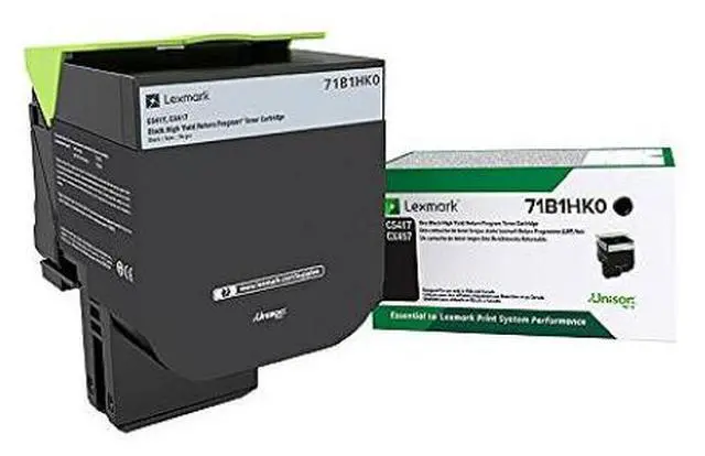 Alt view image 11 of 12 - Lexmark 71b10k0 Unison Toner, 3,000 Page-Yield, Black 71B10K0