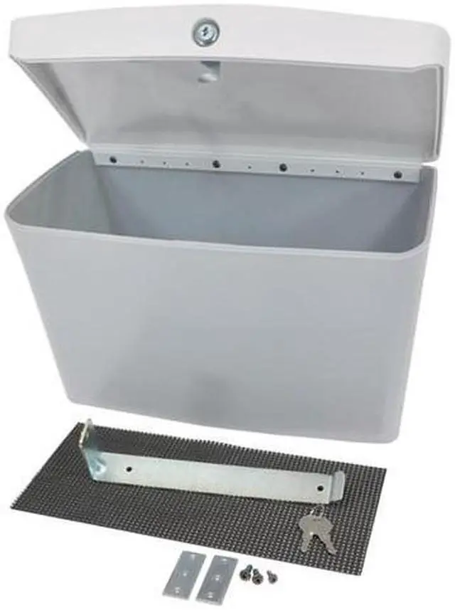 Alt view image 10 of 11 - Ergotron 97-740 Ergotron SV Storage Bin - Internal Dimensions: 13" Width x 5.50" Depth x 9" Height - External Dimensions: 15.6" Width x 6.3" Depth x 10.3" Height - 12 lb