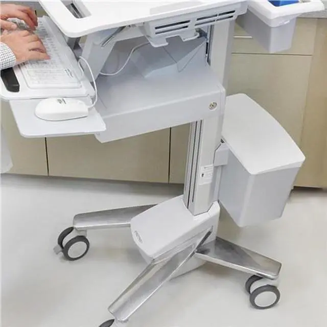 Alt view image 11 of 11 - Ergotron 97-740 Ergotron SV Storage Bin - Internal Dimensions: 13" Width x 5.50" Depth x 9" Height - External Dimensions: 15.6" Width x 6.3" Depth x 10.3" Height - 12 lb
