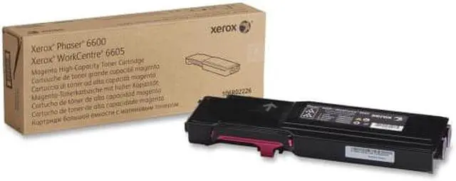 Alt view image 5 of 20 - XEROX 106R02226 HI-CAP TONER CARTRIDGE MAGENTA 6600/6605