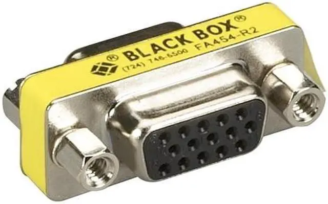 Alt view image 12 of 13 - Black Box HD15 Gender Changer