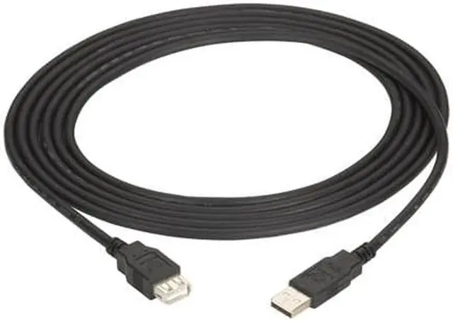 Alt view image 7 of 8 - BLACK BOX USB05E-0006 USB 2.0 EXT CBL TYPE-A M/TYPE-A F BK 6FT