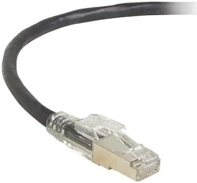 Alt view image 5 of 5 - Black Box GigaTrue 3 Cat.6a U/FTP Patch Network Cable C6APC80SBK15