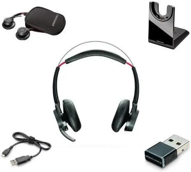 Alt view image 13 of 20 - Plantronics Voyager Focus UC Headset B825