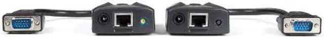 Alt view image 15 of 15 - Black Box VX-VGA520-K Mini CATx VGA Extender Kit with Video Equalization Adjustment