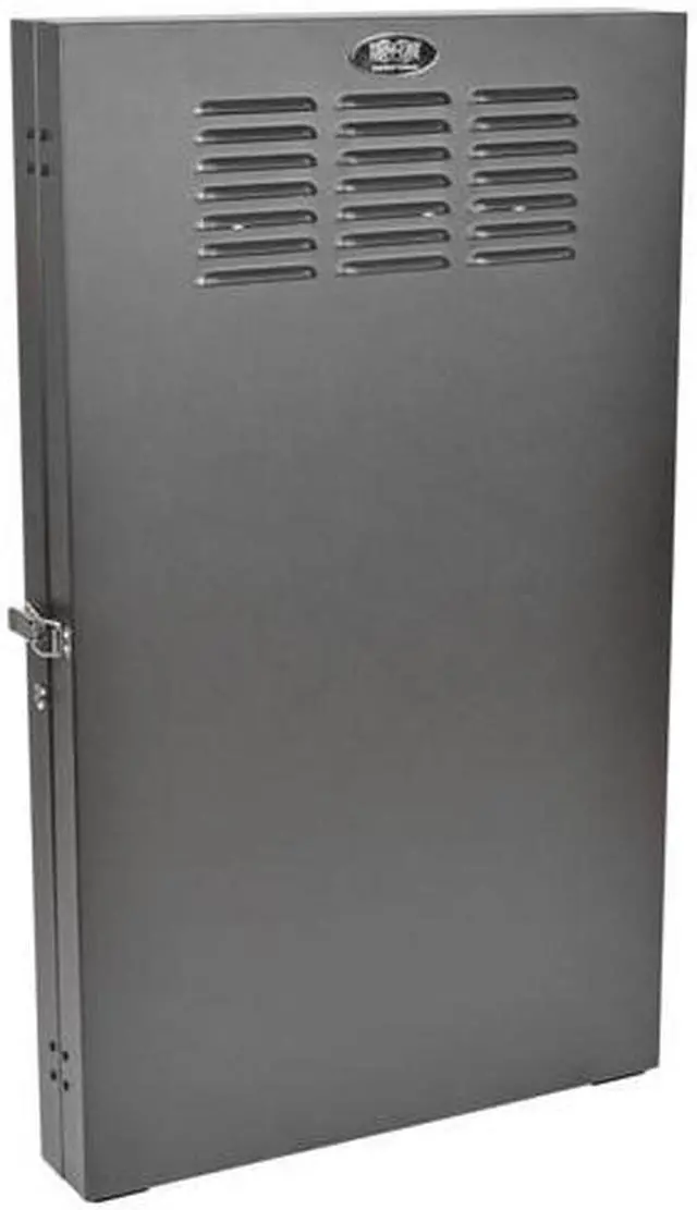 Alt view image 8 of 8 - Tripp Lite 2U Low-Profile Vertical-Mount Server-Depth Wall-Mount Rack Enclosure Cabinet (SRWF2U36)