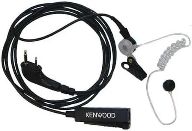 Alt view image 5 of 8 - Two-wire Palm Mic with Earpiece, Black