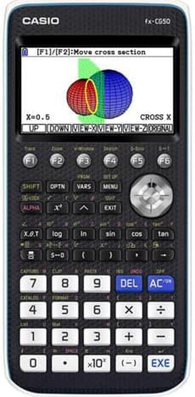 Alt view image 9 of 20 - Casio FX-CG50 Prizm Graph Calculator Black