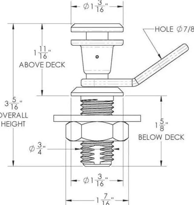 Alt view image 3 of 7 - TACO Marine Quick Release Fender Lock Kit Quick Release Fender Lock Kit