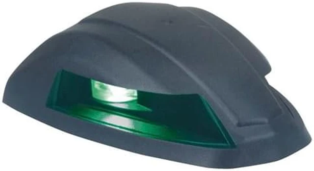 Alt view image 3 of 6 - Perko 12V LED Bi-Color Navigation Light - Black Rounded