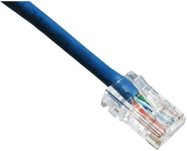 Alt view image 6 of 6 - Axion C5ENB-B25-AX Axiom 25FT CAT5E 350mhz Patch Cable - Category 5e for Network Device - Patch Cable - 25 ft - 1 x - 1 x - Gold-plated Contacts - Blue
