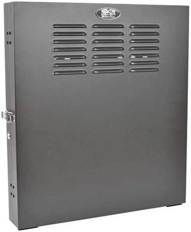 Alt view image 14 of 15 - Tripp Lite 2U Low-Profile Vertical-Mount Switch-Depth Wall-Mount Rack Enclosure Cabinet (SRWF2U)