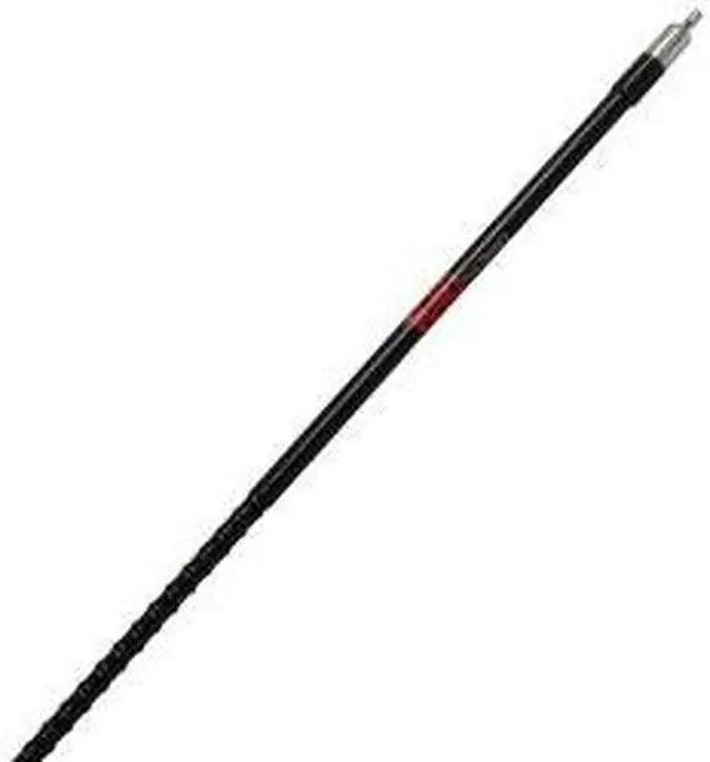Alt view image 12 of 12 - 3' Superflex Tunable Fiberglass CB Whip Antenna - 1000 Watts  Black
