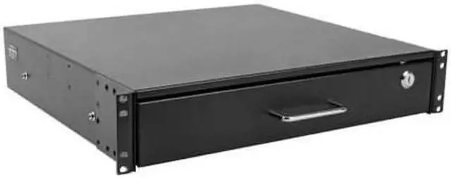 Alt view image 12 of 16 - Tripp Lite SmartRack 2U Locking Rack-Mount Storage Drawer