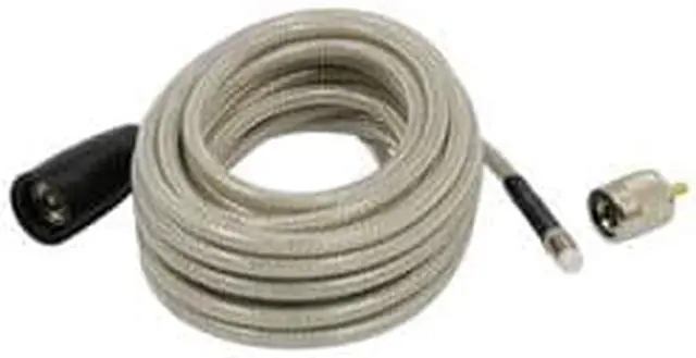 Alt view image 11 of 14 - Wilson Antennas 305-830 18 ft. Belden Coax Cable with PL-259-FME Connectors