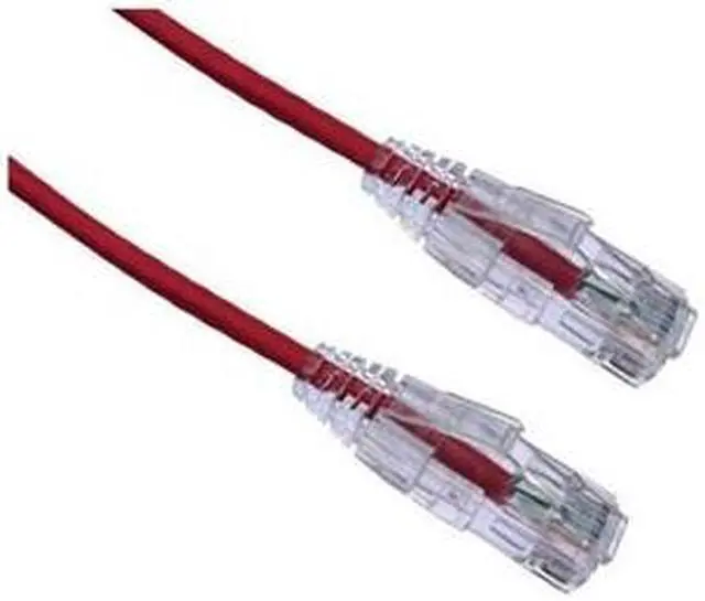 Alt view image 5 of 5 - Axiom C6BFSB-R15-AX 15Ft Cat6 Bendnflex Ultra-Thin Snagless Patch Cable 550Mhz (Red)