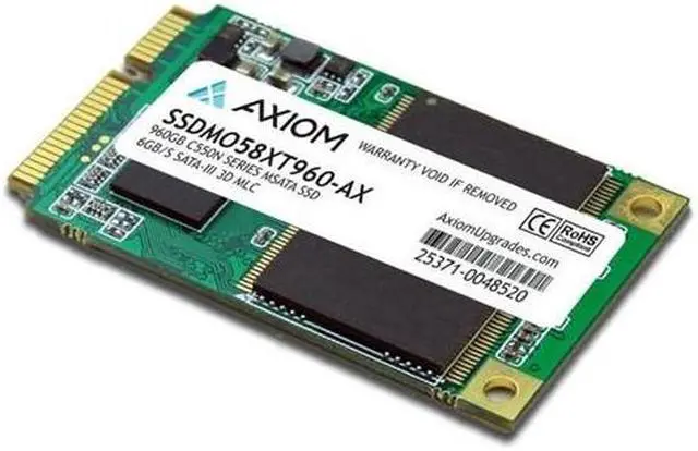 Alt view image 5 of 5 - Axiom SSDMO58XT960-AX C550N Series - Solid State Drive - 960 Gb - Internal - Msata - Sata 6Gb/S