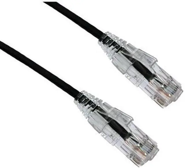 Alt view image 4 of 4 - Axiom C6ABFSB-K1-AX Bendnflex - Patch Cable - Rj-45 (M) To Rj-45 (M) - 1 Ft - Foiled Unshielded Twisted Pair (F/Utp) - Cat 6A - Snagless, Stranded - Black