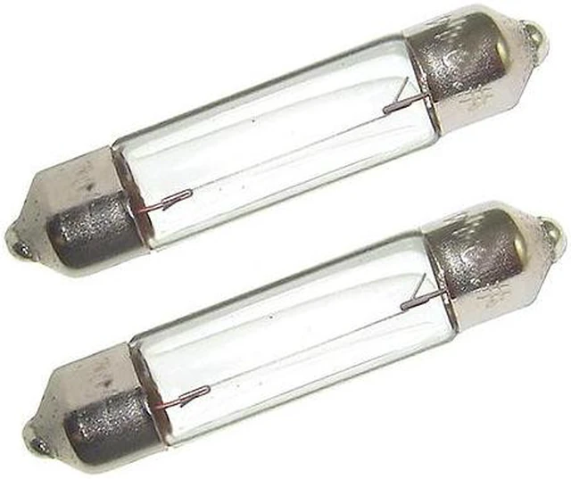 Alt view image 5 of 6 - Perko Double Ended Festoon Bulbs - 24V, 10W, .40A - Pair