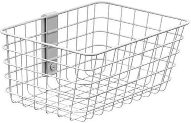 Alt view image 13 of 14 - Ergotron 98-136-216 Small - Mounting Component (Wire Basket) - White - Cart Mountable