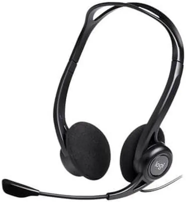 Alt view image 13 of 15 - Logitech 960 USB Headset 981000836