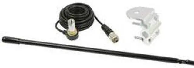 Alt view image 12 of 18 - ROADPRO R RPPS-13KB 3     PLATINUM SERIES SINGLE MIRROR MOUNT CB ANTENNA KIT  1000W BLACK