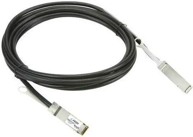 Alt view image 5 of 5 - Axiom CAB-Q-Q-3M-AX 40Gbase-Cr4 Direct Attach Cable - Qsfp+ (M) To Qsfp+ (M) - 10 Ft - Twinaxial - Passive