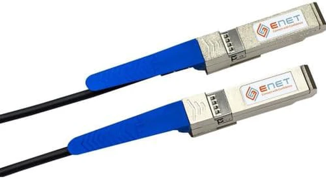 Main image of ENET SFC2-CINA-3M-ENC Cisco to NetApp Cross Compatible 10GBASE-CU SFP+ Direct-Attach Cable (DAC) Passive 3M (9.84 ft) - 100% Tested Lifetime Warranty Guaranteed Compatible