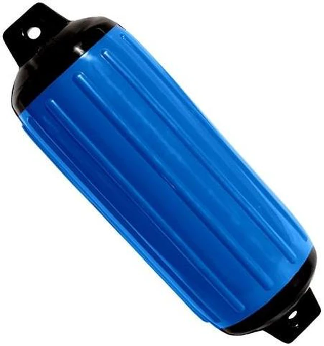 Alt view image 2 of 9 - Taylor Made 951824 Super Gard Inflatable Vinyl Fender - Blue, 8-1/2" x 26"