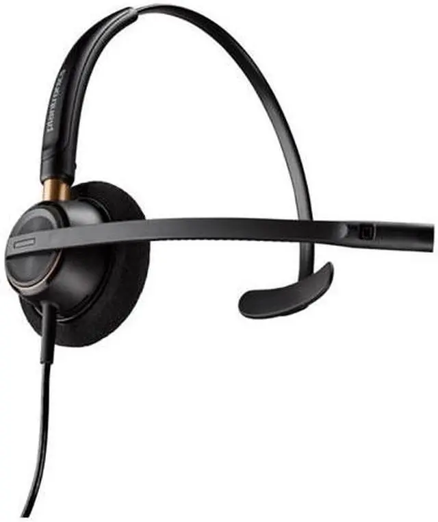 Alt view image 3 of 5 - Plantronics EncorePro HW510 Monaural Noise-Cancelling Headset