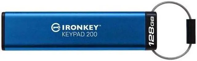 Alt view image 9 of 13 - Kingston Ironkey Keypad 200 128GB Encrypted USB