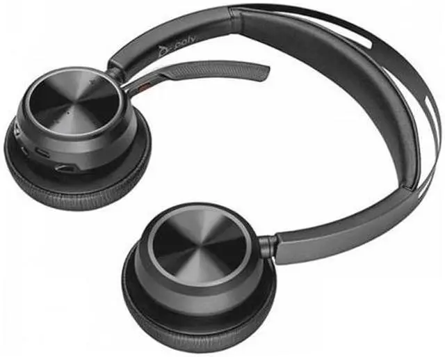 Alt view image 2 of 8 - Plantronics Voyager Focus2 UC Microsoft Teams Optimized Stereo Bluetooth Headset