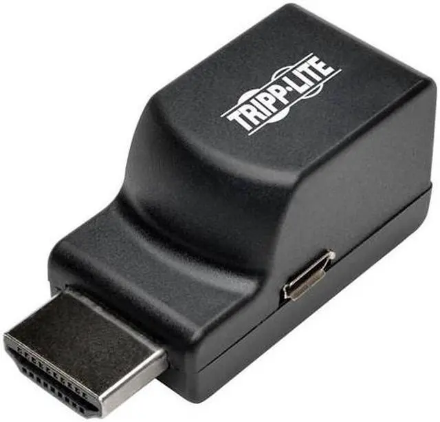 Alt view image 9 of 16 - Tripp Lite HDMI over Cat5e / Cat6 Extender Receiver Passive Low-Profile 1080p