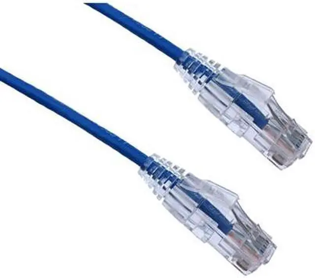 Alt view image 4 of 4 - Axiom C6ABFSB-B2-AX Bendnflex - Patch Cable - Rj-45 (M) To Rj-45 (M) - 2 Ft - Foiled Unshielded Twisted Pair (F/Utp) - Cat 6A - Snagless, Stranded - Blue