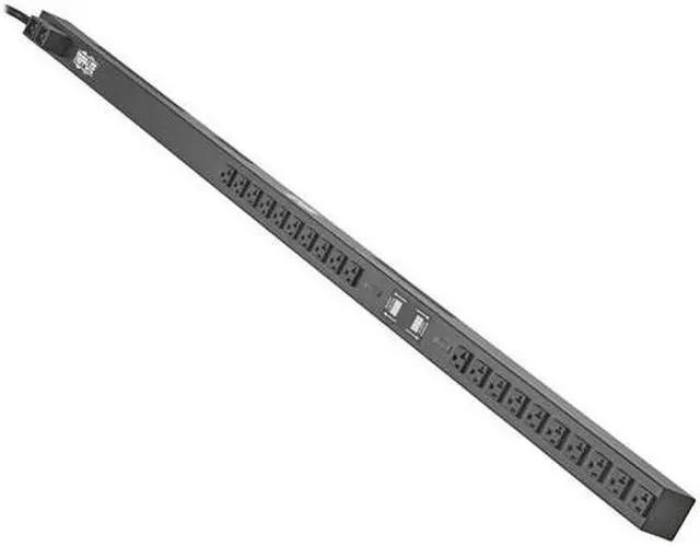 Alt view image 6 of 12 - Tripp Lite Pdu Metered W Isobar Surge Protection 30a 24 5-15/20r L5-30p 0u PDU Metered with ISOBAR Surge Protection