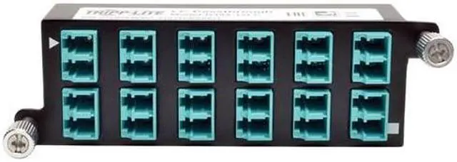 Alt view image 16 of 20 - Tripp Lite N484-12LC 10GbE Pass-Through Cassette - (x12) LC Duplex Female to Female