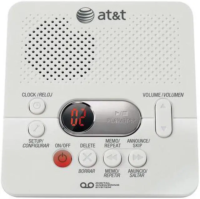 Alt view image 5 of 18 - ATT ATT1740 DIGITAL ANSWERING SYSTEM W/ 60 MIN
