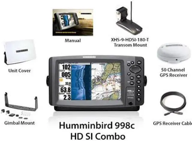 Alt view image 10 of 12 - Humminbird 998c HD SI Combo