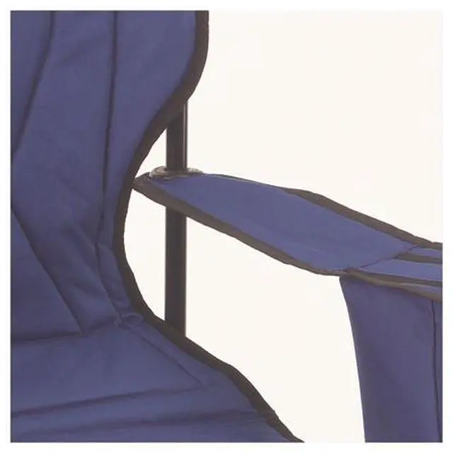 Alt view image 7 of 14 - Coleman Camping - Lawn Chair w/Built-In Cooler And Cup Holder, Blue