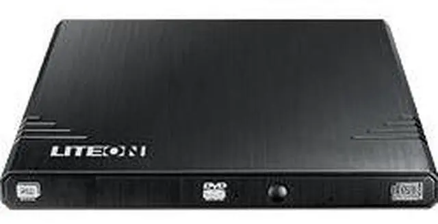 Main image of Lite-On EBAU108 Lite-On EBAU108 External DVD-Writer - Black - DVD-RAM/±R/±RW Support - 24x CD Read/24x CD Write/24x CD Rewrite - 8x DVD Read/8x DVD Write/8x DVD Rewrite - Double-layer Media